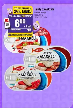 Polomarket Filety z makreli Graal 170g oferta