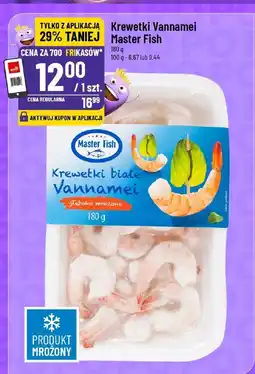 Polomarket Krewetki Vannnamei Master Fish 180g oferta