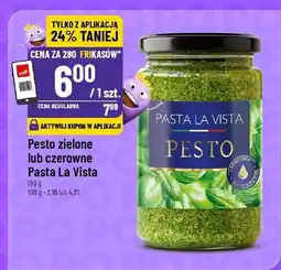 Polomarket Pesto zielone lub czerwone Pasta La Vista oferta