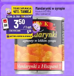 Polomarket Mandarynki w syropie Konsurth oferta