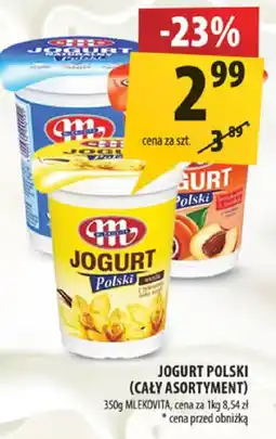 Arhelan Jogurt Polski (cały asortyment) Mlekovita oferta