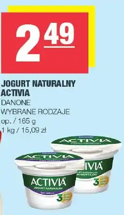 Spar Jogurt naturalny Activia Danone oferta