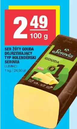 Spar Ser żółty Gouda dojrzewający typ holenderski Serovia Lumiko oferta
