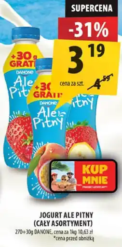 Arhelan Jogurt Ale Pitny (cały asortyment) Danone oferta