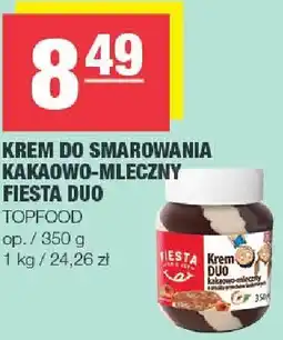 Spar Krem do smarowania kakaowo-mleczny Fiesta Duo Topfood oferta