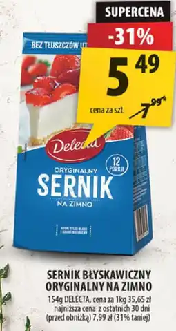 Arhelan Sernik błyskawiczny Delecta 142g oferta