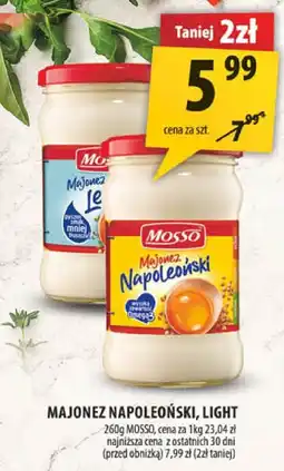 Arhelan Majonez napoleoński, light Mosso 700ml oferta
