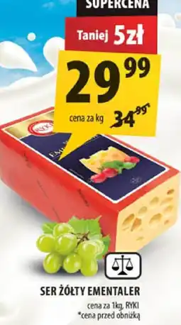 Arhelan Ser żółty Emmentaler 250g Arhelan oferta