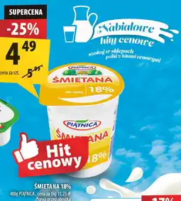 Arhelan Śmietana Piątnica 18% 400g oferta