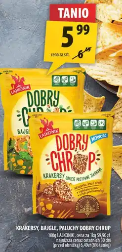 Arhelan Krakersy, bajgle, paluchy Dobry Chrup 100g oferta