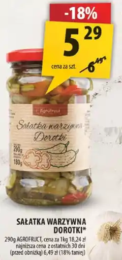 Arhelan Sałatka warzywna Dorotka 720g oferta