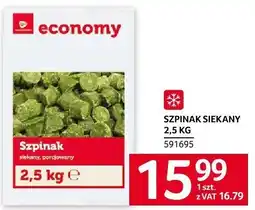 Selgros Szpinak siekany 2.5 kg economy oferta