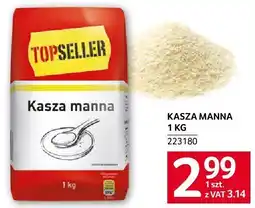 Selgros Kasza manna 1kg Topseller oferta