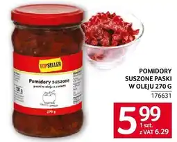 Selgros Pomidory suszone paski w oleju 270g Topseller oferta