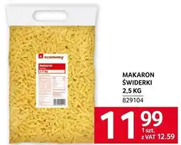 Selgros Makaron świderki 2,5 kg economy oferta
