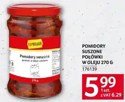 Selgros Pomidory suszone połówki w oleju 270g Top Seller oferta