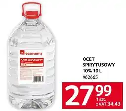 Selgros Ocet spirytusowy 10% 10 l economy oferta