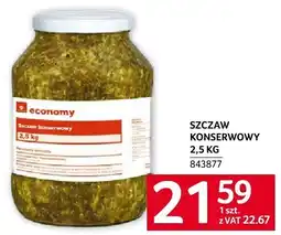 Selgros Szczaw konserwowy 2,5 kg economy oferta