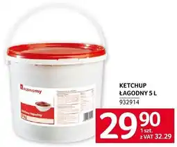 Selgros Ketchup łagodny 5 l economy oferta