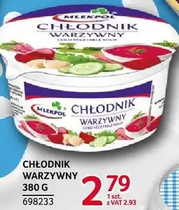 Selgros Chłodnik warzywny 380g Mlekpol oferta