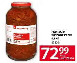 Selgros Pomidory suszone paski 4,1 kg economy oferta