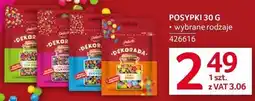 Selgros Posypki Delecta 30g oferta