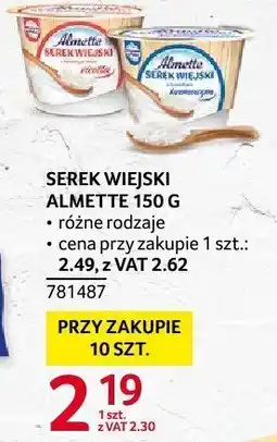 Selgros Serek wiejski Almette 150g Hochland oferta
