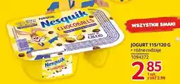 Selgros Jogurt 115/120g różne rodzaje Nesquik oferta