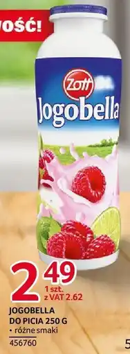 Selgros Jogobella do picia 250g Zott oferta