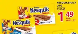 Selgros Nesquik snack 26g oferta