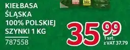 Selgros Kiełbasa śląska 100% polskiej szynki 1kg Selgros oferta