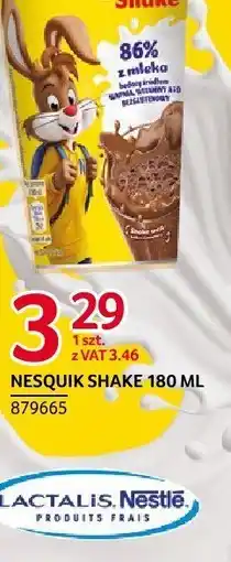 Selgros Nesquik shake 180ml oferta