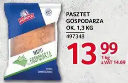 Selgros Pasztet gospodarza ok. 1.3kg Indykpol oferta
