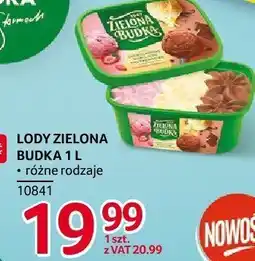Selgros Lody zielona budka 1l różne rodzaje oferta