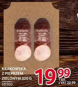 Selgros Krakowska z pieprzem zielonym 320g Zielińscy oferta