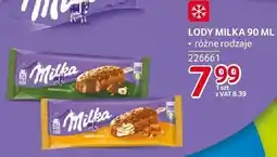 Selgros Lody milka 90ml różne rodzaje oferta