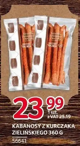 Selgros Kabanosy z kurczaka Zielińskiego 360g Zielińscy oferta