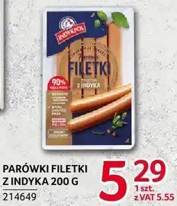 Selgros Parówki Filetki z indyka 200g Indykpol oferta