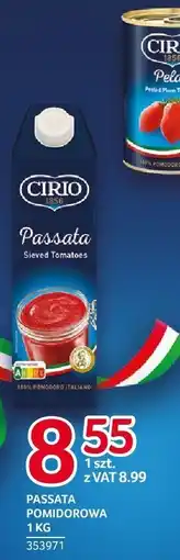 Selgros Passata pomidorowa 1kg Cirio oferta