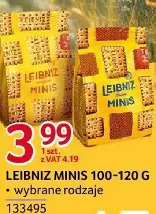 Selgros Ciastka Leibniz Minis 100-120g oferta