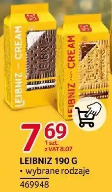 Selgros Ciastka Leibniz 190g oferta