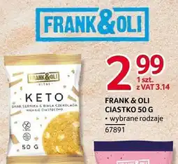 Selgros Ciastko Frank & Oli Keto 50g oferta