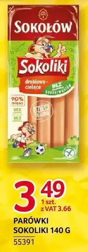 Selgros Parówki Sokoliki 140g Sokołów oferta