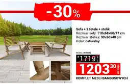 Merkury Market Zestaw mebli ogrodowych Indeks oferta