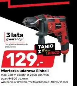 Bricomarche Wiertarka udarowa Einhell oferta