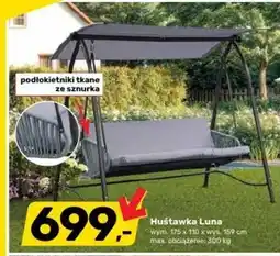 Bricomarche Huśtawka ogrodowa Luna oferta