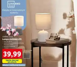 Lidl Lampa LED Livarno oferta