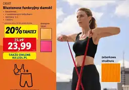 Lidl Biustonosz sportowy Crivit oferta