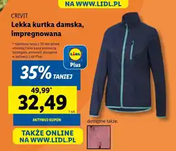 Lidl Kurtka damska Crivit oferta