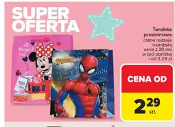 Carrefour Torebka prezentowa oferta